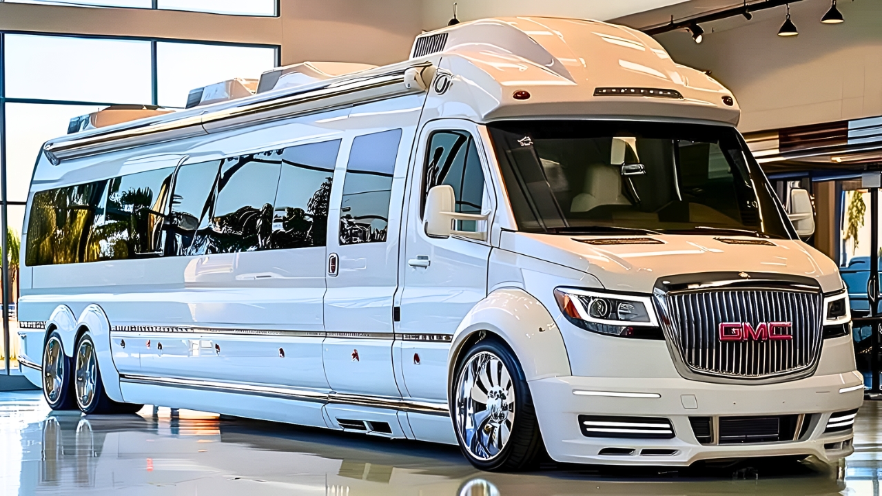 GMC Savana Limo Camper 2026: comodidad premium para cada aventura